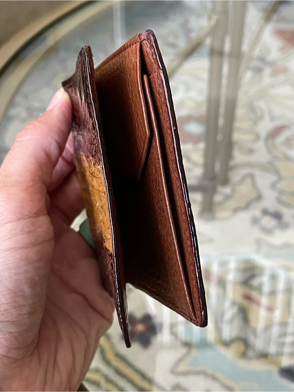 ✨ Vintage Italian Craftsmanship & Premium Exotic Crocodile Leather Mens Wallet ✨